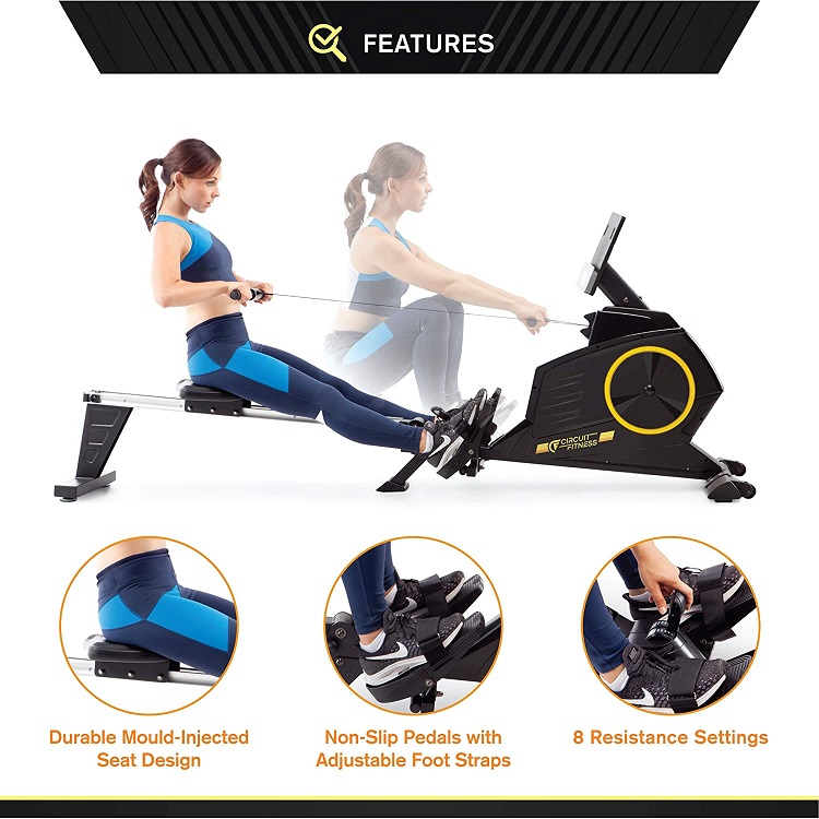 Circuit Fitness Foldable Magnetic Rowing Machine review