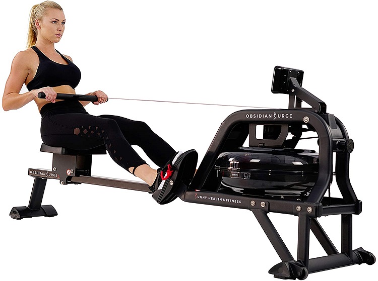 best water rower Sunny Obsidian Surge 500 review