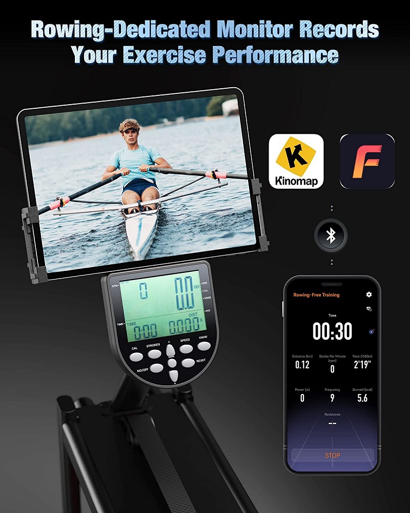 Yosuda Water Rowing Machine LCD Display