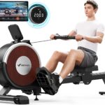 MERACH Bluetooth Magnetic Rower Machine with Dual Slide Rail review