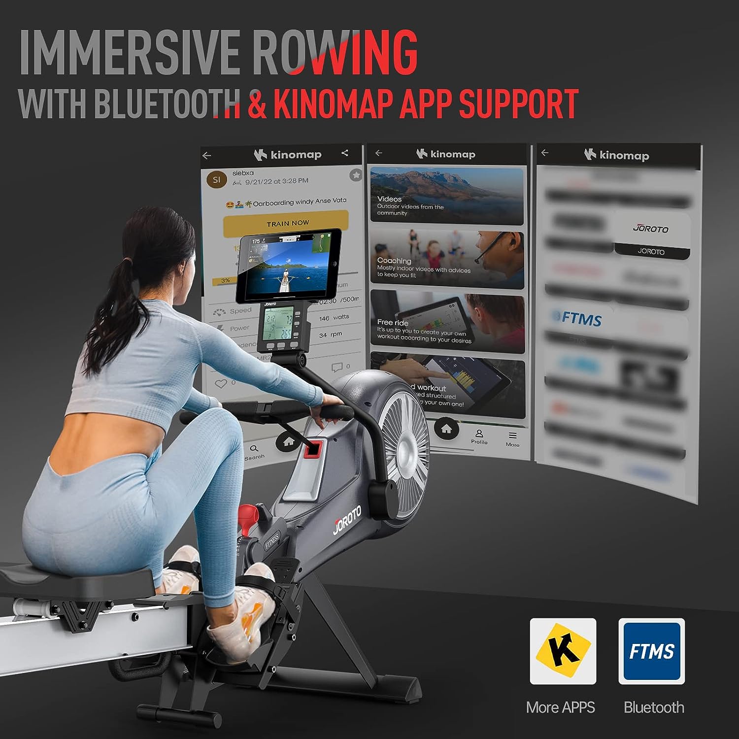 TOPIOM Water Rower Rowing Machine Review