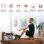 TOPIOM Water Rower Rowing Machine Review