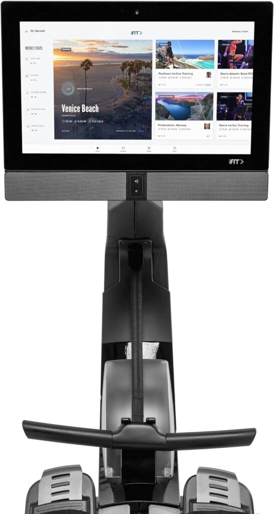 NordicTrack Smart Rower with Touchscreen and 30-Day iFIT Family Membership