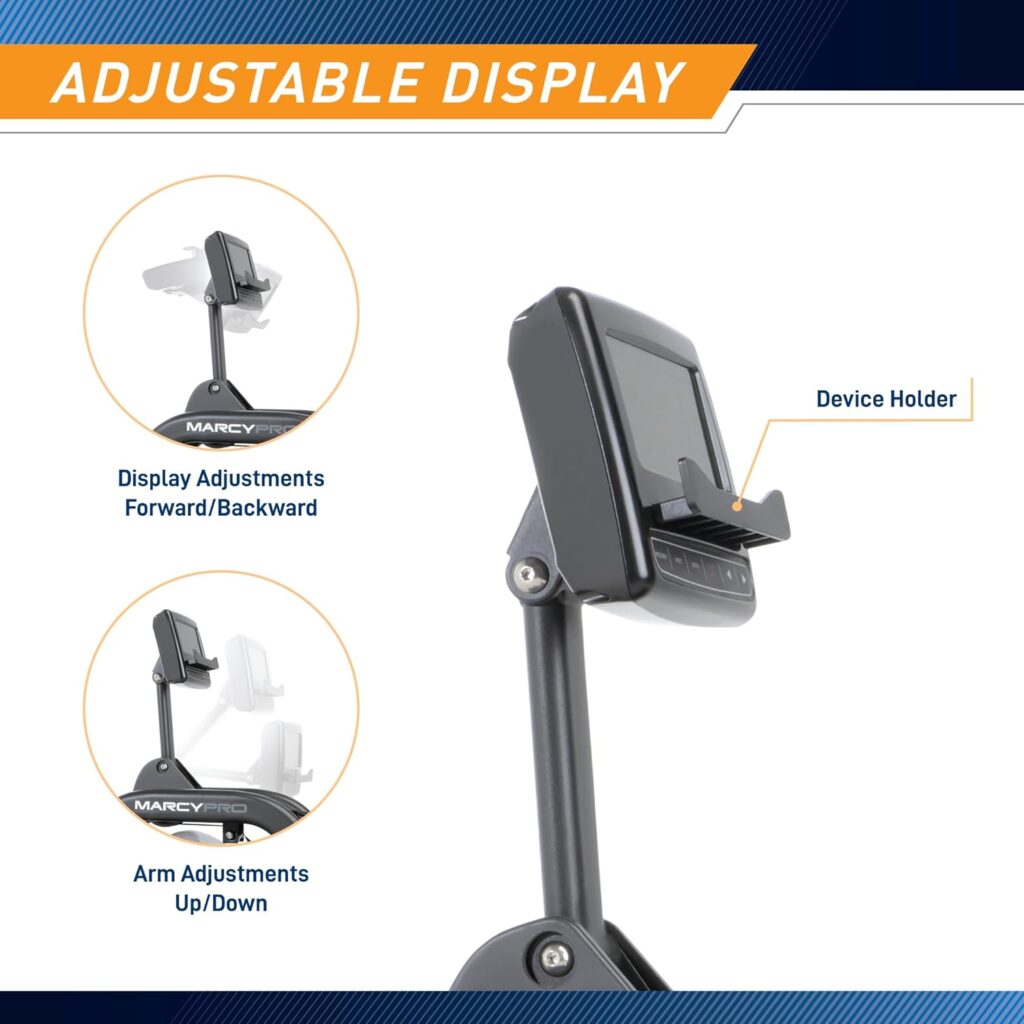 Marcy Water-Resistance Rowing Machine for Cardio Training Personal Home Gym System