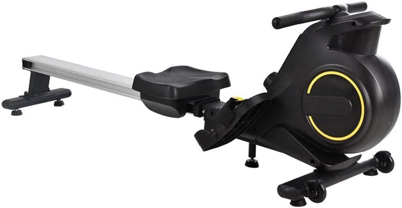 TOE Magnetic Resistance Rowing Machine 8 Tension Adjustment Silent Cardio Training with LCD Display Home Gym Workout 220lbs Max Capacity