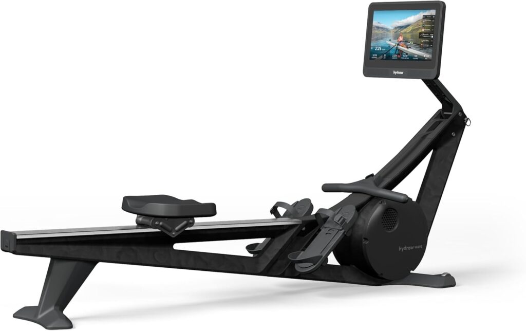 Hydrow Wave Rowing Machine with 16 HD Touchscreen  Speakers - Foldable | Live Home Workouts, Subscription Required