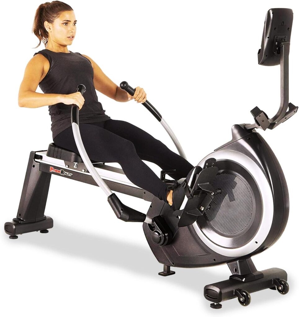 FITNESS REALITY 4000MR Magnetic Rower Rowing Machine with 15 Workout Programs FITNESS REALITY 4000MR Magnetic Rower Rowing Machine with 15 Workout Programs