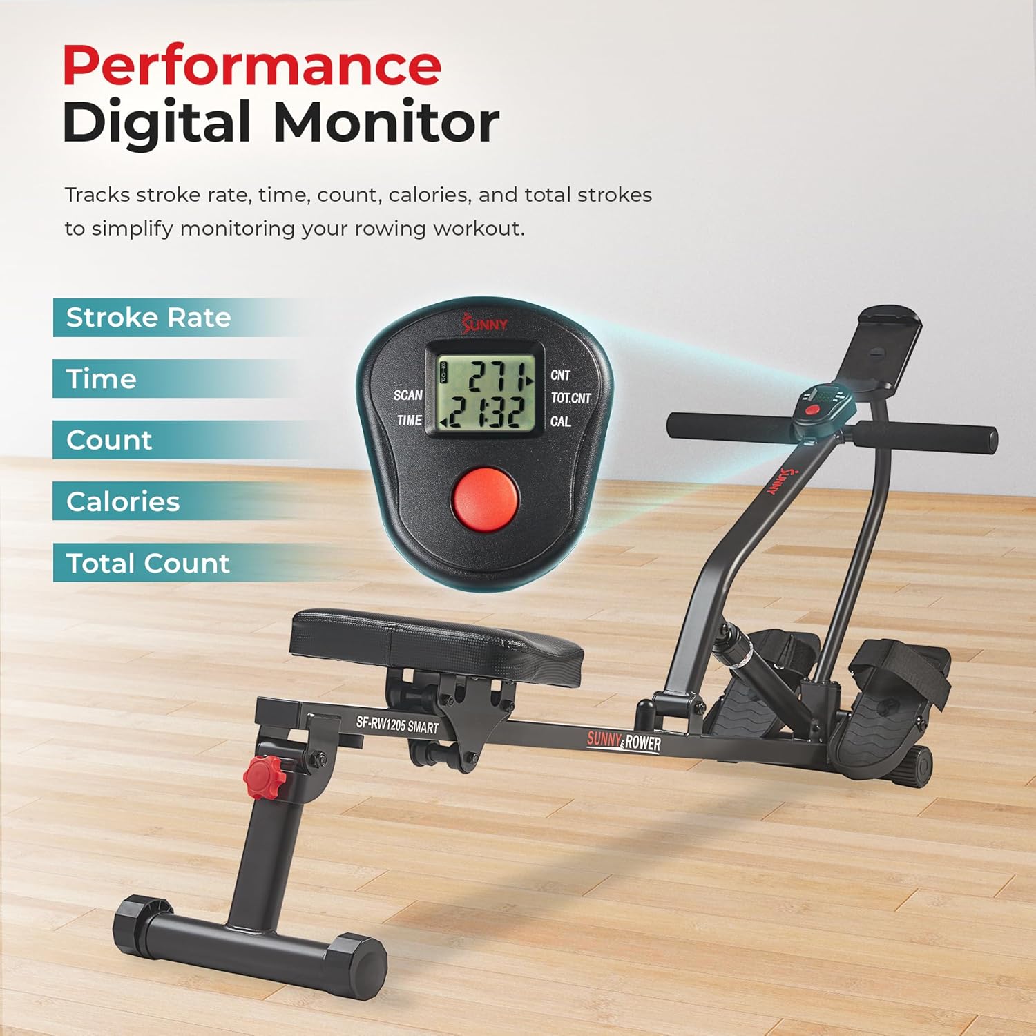 sunny-health-fitness-compact-adjustable-rowing-machine-with-12-levels-of-complete-body-workout-resistance-and-optional-s-4