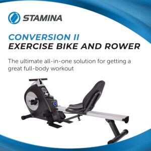 Stamina Exercise Bike Rower Review