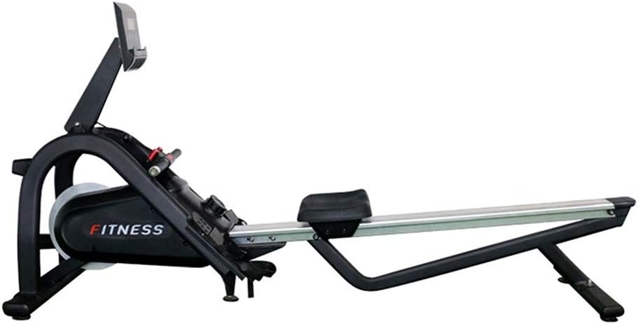 TOE Rowing Machine Magnetic Folding 8 Adjustable Tension Resistance Ultra Silent Cardio Training with LCD Monitor Home Gym Workout
