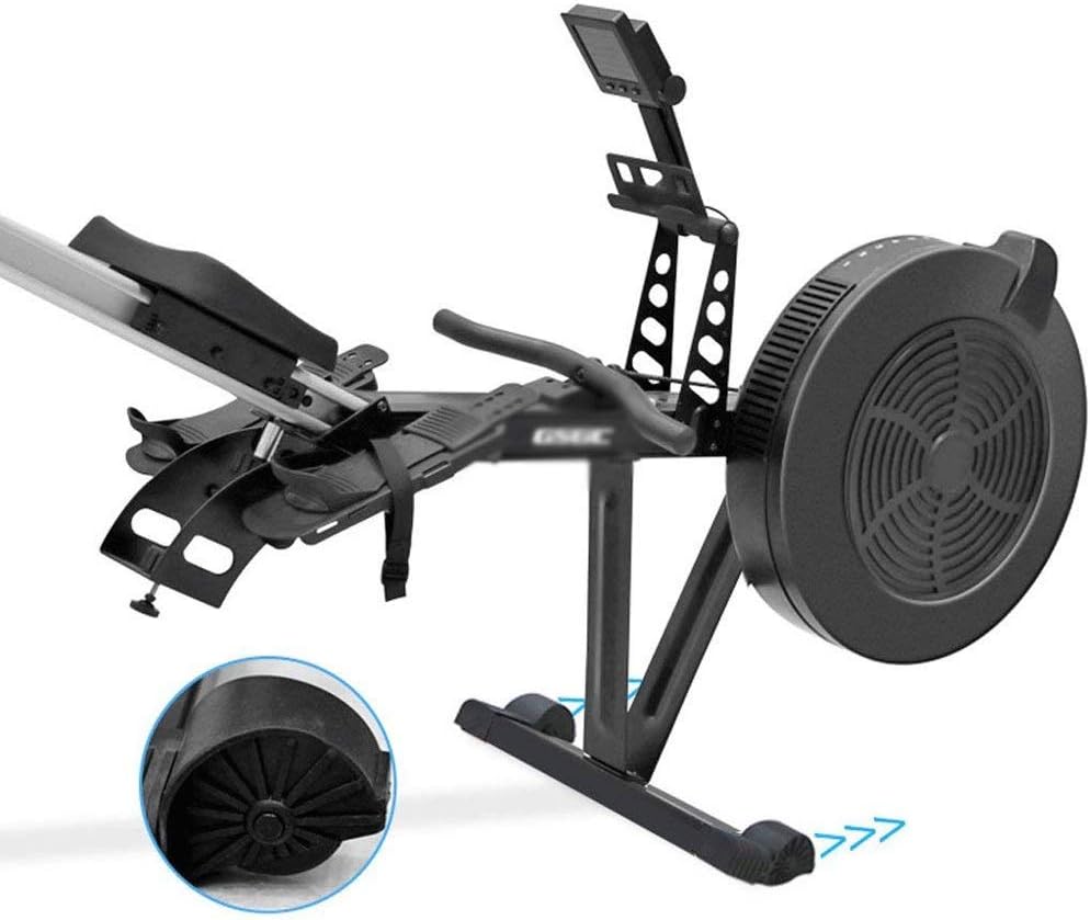 Rowing Machine, Magnetic Rowing Machine with LCD Monitor Exercise Equipment Workout Machine for Home Use Foldable for Easy Storage